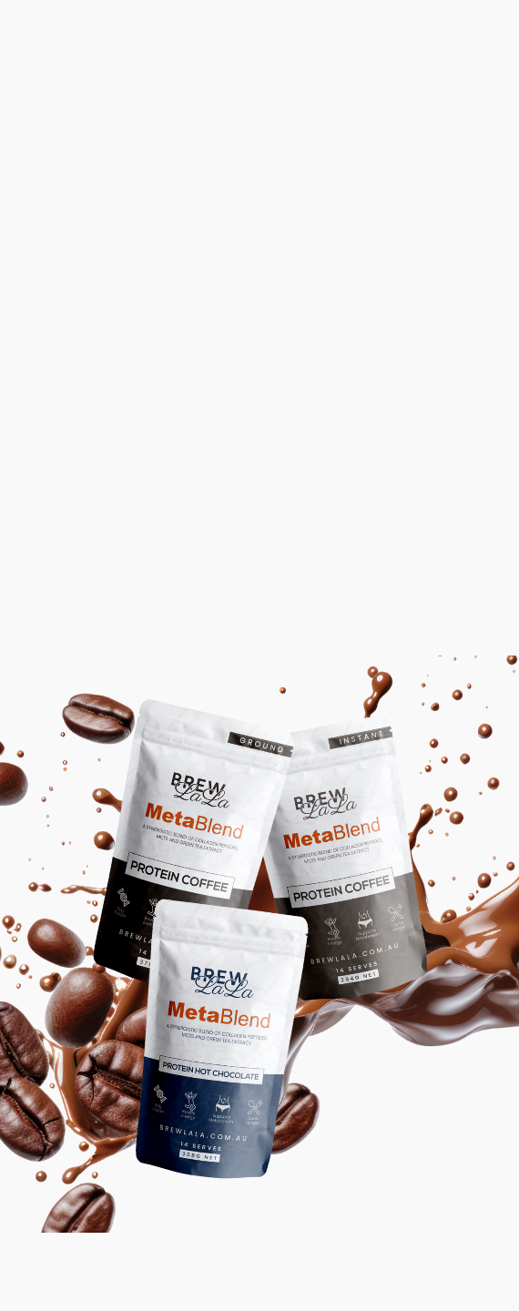 Protein coffee and hot chocolate that curbs cravings, supports weight loss and brings back your confidence - so you can stop living life on the sidelines